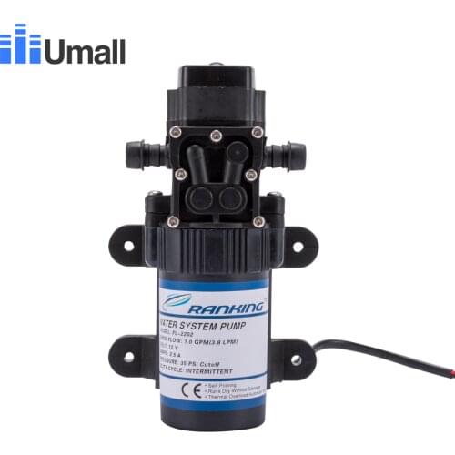 Submersible Water Pumps FL-2202 12V Micro Electric Sprayer Diaphragm Water Pump Self-priming Booster Pump