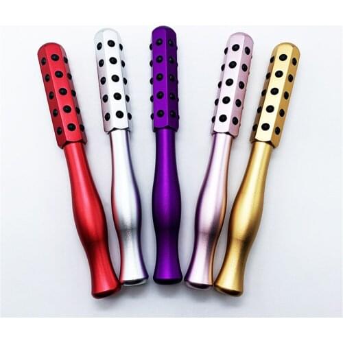 Face Massage Roller 30 Germanium Stone Facial Skin Firming Uplifting Beauty Tool