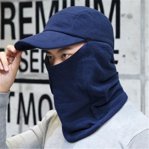 Fly Fishing Hat 2020 Mens Women Winter Cycling Fishing Soprts Cap Double Thicken Winter Warm Hat Baseball Cap Outdoor Windproof