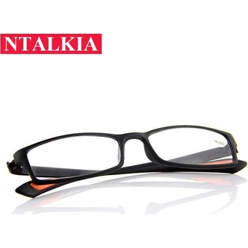 TR90 Reading Glasses Women Men Transparent Glasses Anti-drop ultra-light Resin Toughness For Reader 1.0 1.5 2.0 2.5 3.0 3.5 4.0