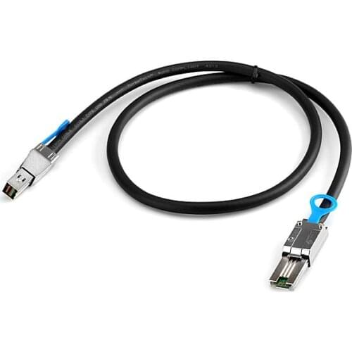 External Mini SAS 4x SFF-8088 to mini sas High Density HD SFF-8644 data server Raid Cable 50cm