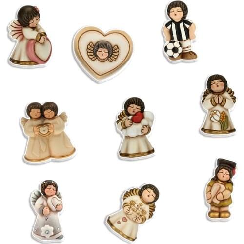 Planar Resin Angel Charms Girl Character Cabochons Printed for DIY Phone Decorations Accessories 10pcs