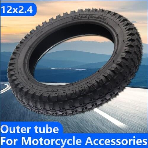 12 Inch Pneumatic Tire 64-203 12x2.4(64-203) Tire 12 Inch Outer Tire Electric Scooter Tyre for Kids Bike Children Bicycle Tire