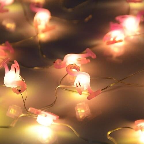 14 Styles Summer Party Decor LED Lights String Garland Hawaii Luau Wedding Room Hanging Decoration Event Festival Party Supplies