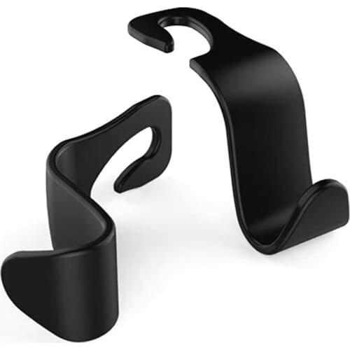 2X Car Rear Seat Hook Interior Hooks for Hanging Car Hanger Bag Car Accessory 100% brand new and high quality