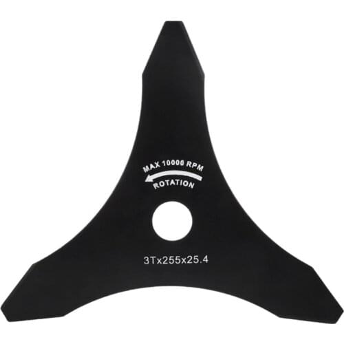 2021 New 3 Teeth Brush Cutter Brushcutter Trimmer Blade Strimmer Lawn Mower Accessories