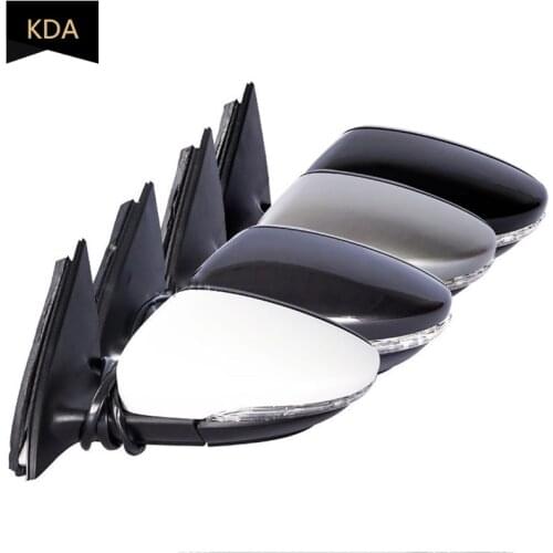 Auto Power Heated Fold Turn Signal 6 9 13 Wires Side Mirror Assembly for VW Magotan Passat B7 2012 2013 2014 2015 2016