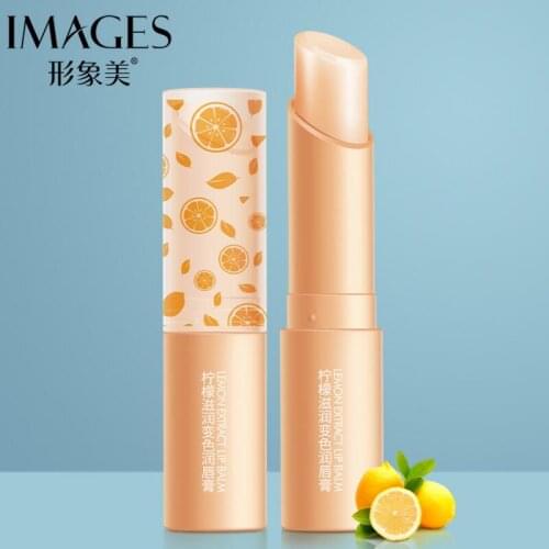 Temperature Change Color Lip Balm Lemon Lipbalm Repair Lip Wrinkles Moisturizing Makeup Long-lasting Lip Care