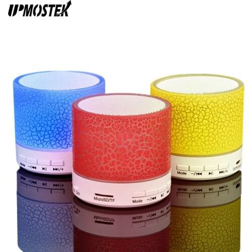 Wireless Bluetooth Speaker Mini LED Music Audio TF USB FM Stereo Sound Portable Speaker Subwoofer for Phone Xiaomi Computer