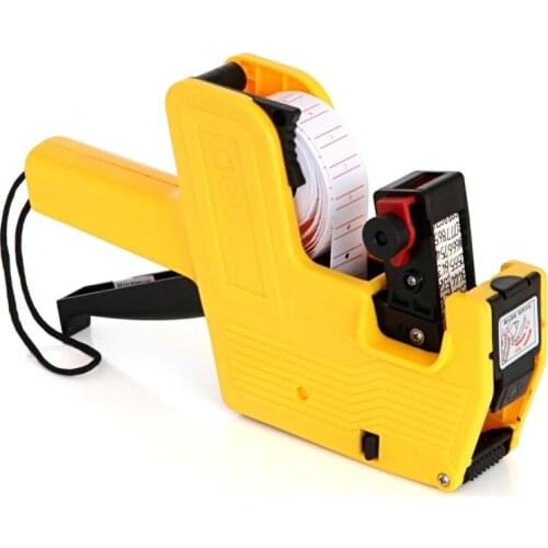 DL 7501 the price of single row machine capable of printing supermarket price tag printer sticker price machine for office