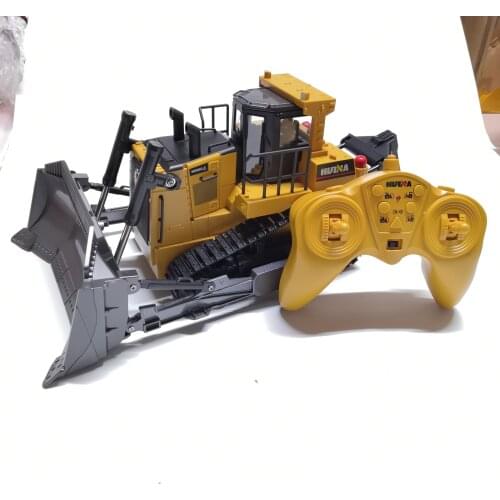 1:16 Remote Control Truck 9CH RC Bulldozer Machine on Control Car Toys 1569 Hobby Engineering