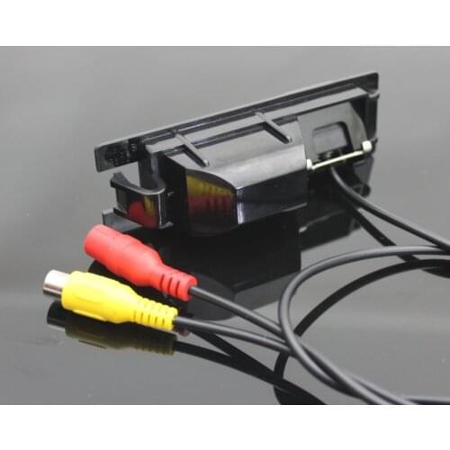 JanDeNing HD CCD Car Rear View Parking/ Backup Reverse Camera/Waterproof License Plate Light OEM For Chevrolet Vectra 2009-2014