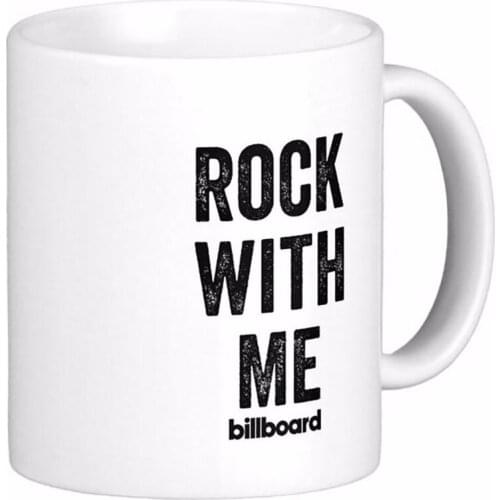 Rock With Me White Coffee Mugs Tea Mug Customize Gift By LVSURE Ceramic Mug 11 Oz Travel Coffee Mugs