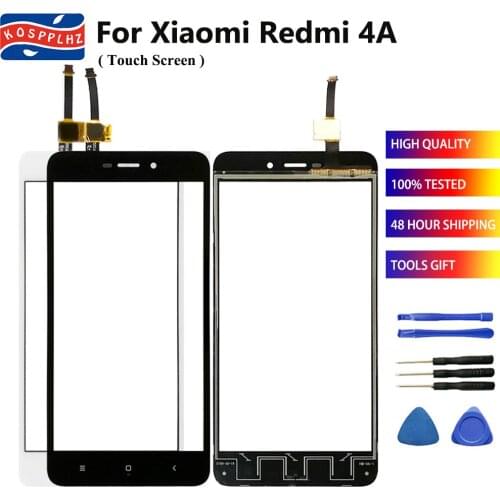 KOSPPLHZ Original Quality For Xiaomi Redmi 4A Touch Screen Sensor Outer Glass Lens Panel For 5.0" Redmi 4A Mobile Touch screen