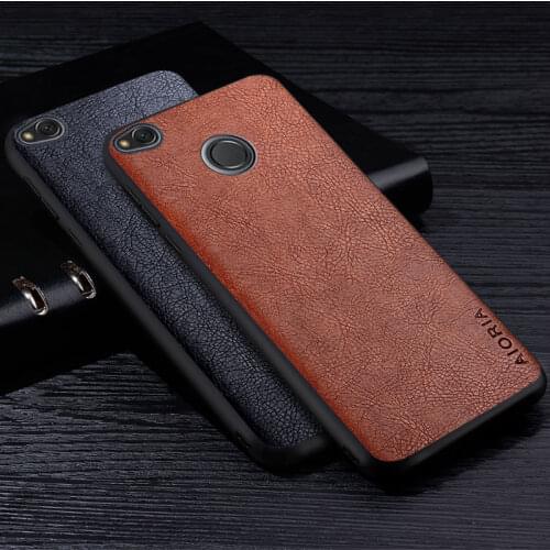 Leather Case For Xiaomi Redmi Go Luxury Style High Grade Retro Litchi PU Material Soft TPU Protection Shockproof Cover Coque