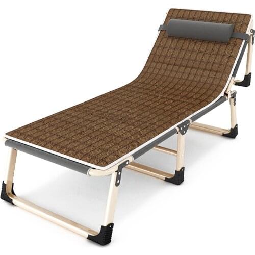 Multifunctional siesta artifact marching bed simple portable office recliner folding siesta folding bed