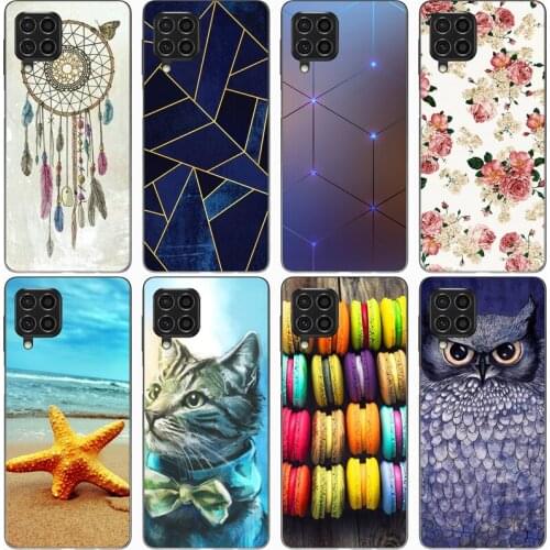 Fashion Soft silicone TPU Back Cover For Samsung Galaxy F62 Phone Funda Case For Samsung Galaxy M62 Cute Cartoon Case