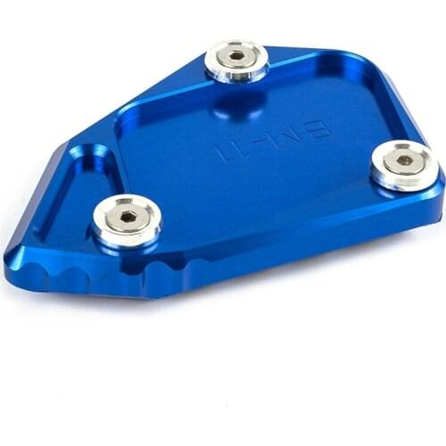 Motorcycle CNC Aluminum Side Stand Enlarge Plate Kickstand Extension Pad For BMW R 1200 GS 08-12 R 1200 /ADV 08-12