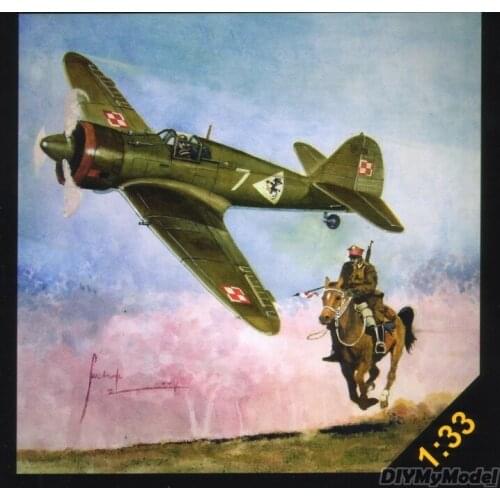 DIYMyModeI WAK 06-02 PZL P.50a Jastrzab DIY Handcraft Paper Model KIT Handmade Toy Puzzles Gift Movie props