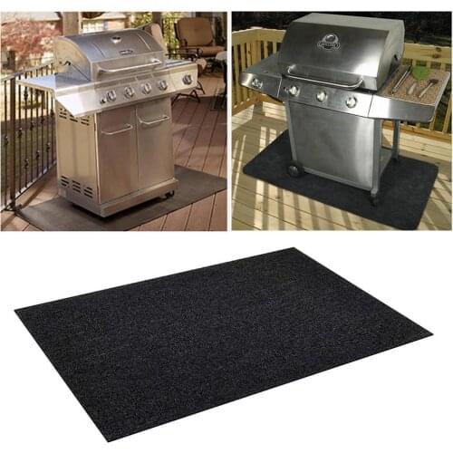 100*50cm Carbon Fiber Fireproof Pad Under Grill Flame Retardant Mat Incense Burner Fireproof Cotton