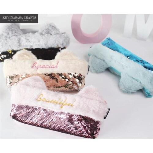 Iridescent Laser Rabbit Pencil Case Large Capacity Pencilcase School Supplies Pencil Bag School Stationery Pencil Pouch For Girl