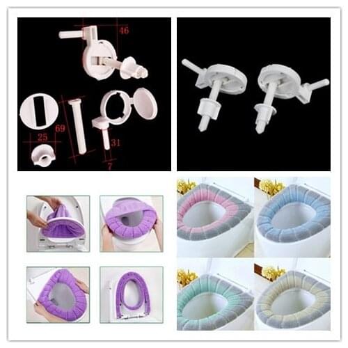 2pcs Toilet Seat Hinge Bolts Screw Fixing Fitting Kit Toilet Seat Accessories