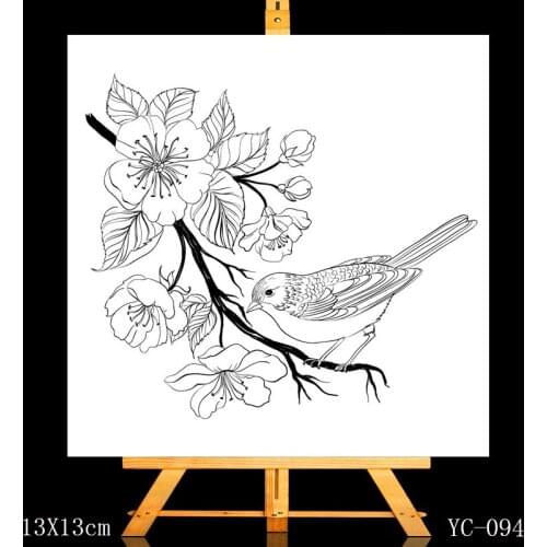 ZhuoAng Effort to fly Clear Stamps/Card Making Holiday decorations For scrapbooking Transparent stamps 13*13cm