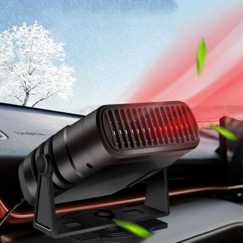 12V 24V Car Heater Space Warmer Electric Heater Fan Car Windscreen Demister Defroster​ Defogging Function RV Truck