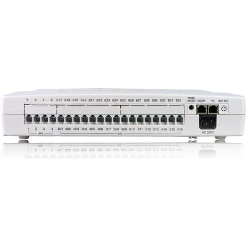 EXCELLTEL Corporate Switch Hotel System /PABX/ CP832-432 / Telephone Solution 32 Extensions