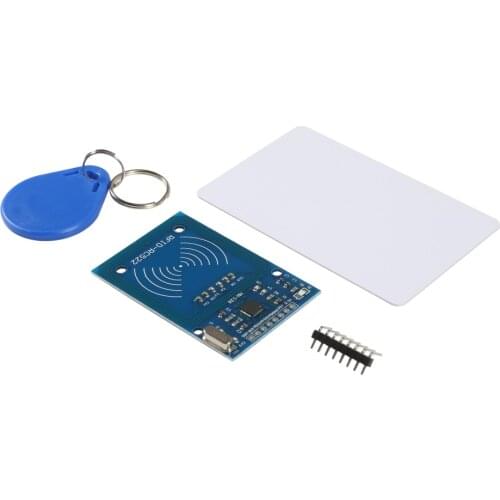 RFID Module Kit Mifare RC522 RF IC Card Sensor Module S50 Blank Card Key Ring for Arduino uno 2560 Raspberry Pi