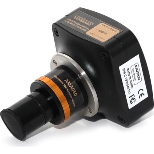 USB2.0 UCMOS 8M Stereo Biological Microscopes Camera with Dia.23.2mm Adjustable Eyepiece C-mount Tube