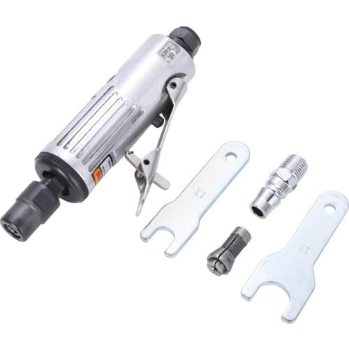 1/4'' Air Die Grinder 25000RPM 90PSI Angle Die Grinder Kit Mill Engraving Machine Ait Pneumatic for Metal Polishing Grinding