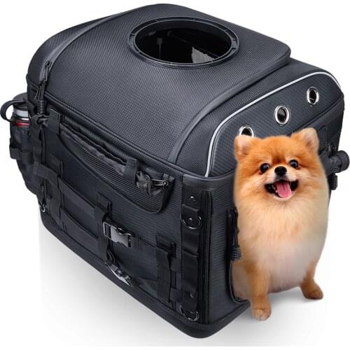 For Honda For BMW Motorcycle Bag Pet Dog/Cat with Passenger Seat Luggage Rack For Touring Trike Model For YAMAHA For Kawasaki