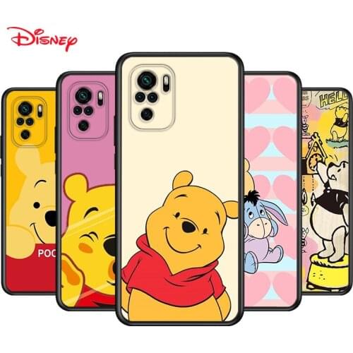 TPU Silicone Cover Winnie The Pooh For Xiaomi Redmi Note 10 10S 9 9S Pro Max 9T 8T 8 7 6 5 Pro 5A Phone Case