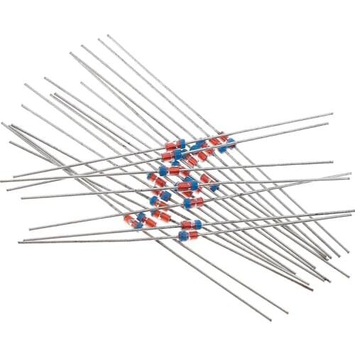 20Pcs OR 10Pcs 1N34A Germanium Diode 1N34A DO-7 DO-35 45V IN34A / 10Pcs 5MM Universal Photodiode 5800B Tool Parts