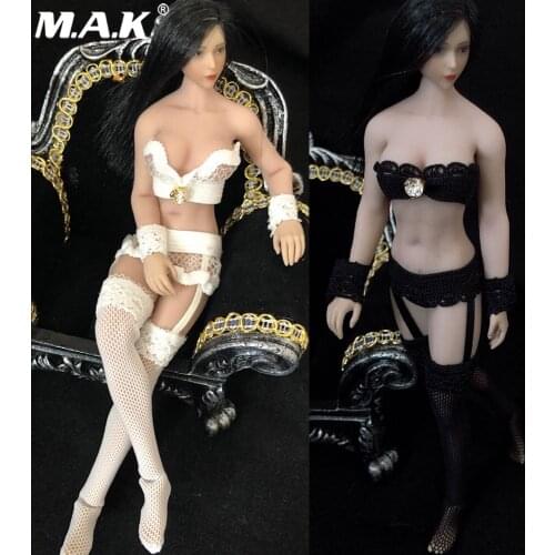 In Stock 1/12 Scale Female Garter Underwear Clothes Model For 6-inch Action Figure Body Accessories