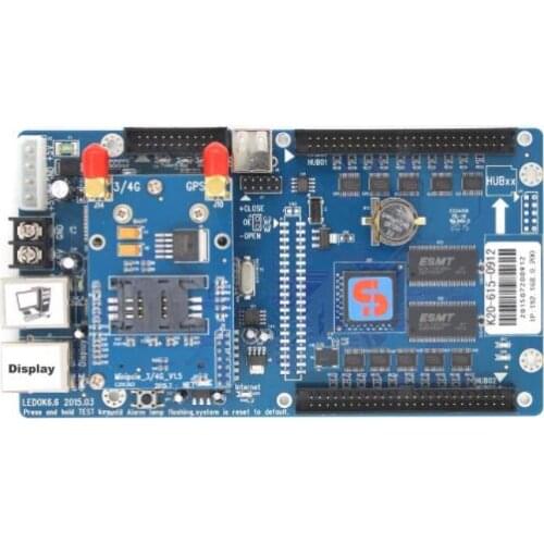 Xixun 3G wireless K20 cascade controller xixun full color video LED screen sending card K20