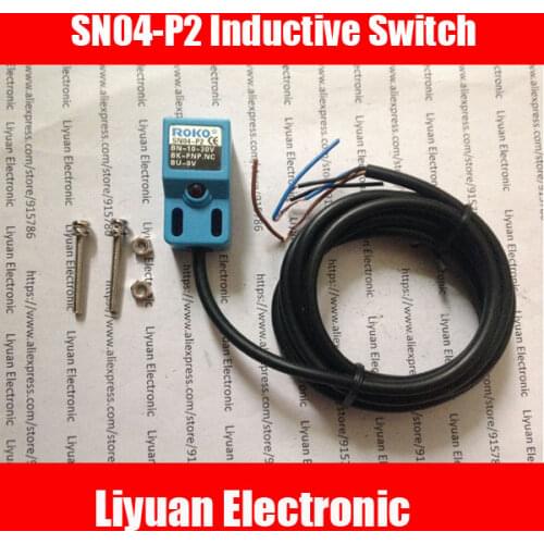 1pcs New SN04-P2 Inductive Switch / DC10-30V PNP Proximity Switch