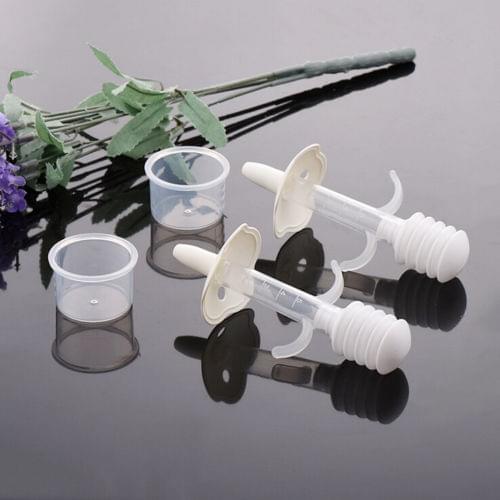 1PCS Kid Given Medicines Infants Syringe Device Needle Style 5ml Baby Liquid Feeding Baby Medication Device Utensil