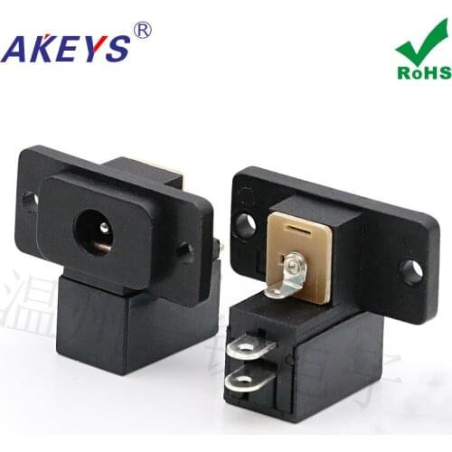 10 PCS One-key child electric car charger socket DB-8 socket Kongyuankong round head charger charging mouth seat