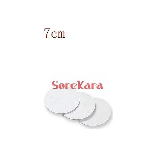 100pcs Quantitative Filter Paper 7cm High Speed Lab Filtration