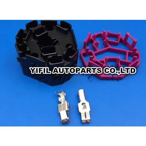 2pcs/lot 8 Pin/Way Starter Electrical Ignition Switch Connector Plug For Audi VW Passat B5 Polo Bora Jetta Golf MK4 4A0 971 975