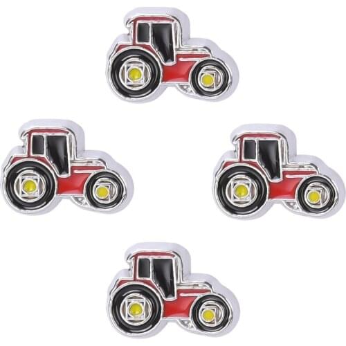 F166 Free Shipping DIY Accessories Farm Locomotive Car Floating Charms For Glass Living Locket 20pcs/lot