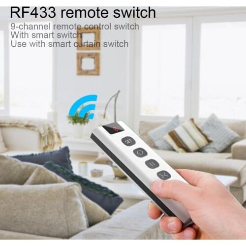 Electric Roller Blinds Shutter Module Wireless Control RF433 WiFi Curtain Switch for Household Bedroom Ornaments