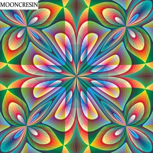 5D Diy Diamond Painting Full Square Rhinestones Embroidery Cross Stitch Mandela Wall Arts Diamond Mosaic Gift Decoration Home