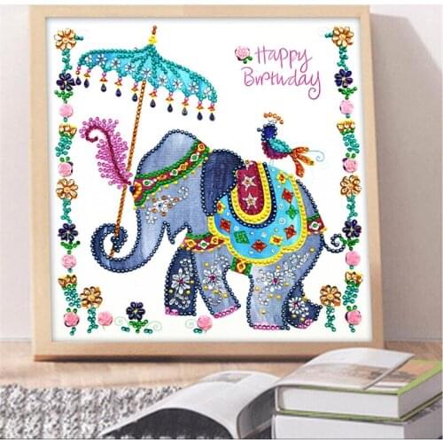 5D DIY Diamond Painting Special Diamond Animal Head Horse Diamond Embroidery Sticker Mosaic Home Decor