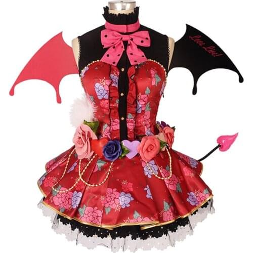 Anime Love Live Kousaka Honoka Imp Awakening Cosplay Costume Dress Gloves Socks Daily Carnival Party Festival Uniform Brand New