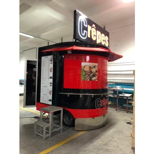 Crep Cabinet , Fast Food Truck , Mobile Restourant & Food Trailer , Römork Büfe , Krep Arabası