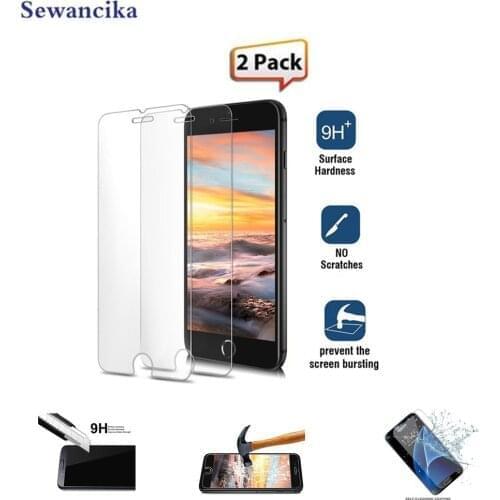 Hot Tempered Glass for Apple iphone 5 5s 6 6s 6plus 7 8 s plus on phone protective screen for Apple iphone X XS XR XSMAX Slim