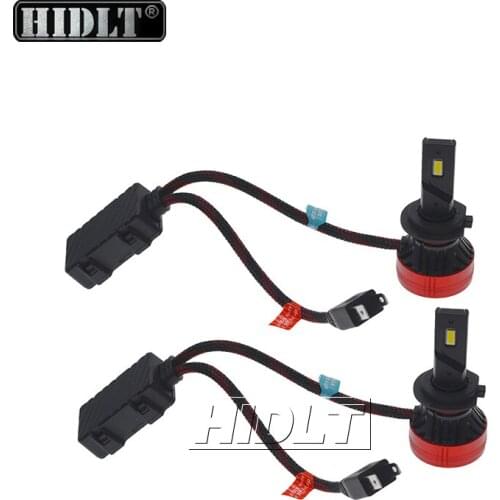 HIDLT F5 Car LED Headlight Bulb H7 H8 H11 9005 HB3 9006 HB4 H4 Auto LED Headlamp 100W 20000LM High Power Canbus LED Fog Light